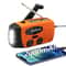 Solar Hand Crank Emergency Radio With NOAA Weather Alert USB Charger Flashlight 7