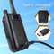 Mini Walkie Talkie UV Dual Band Radio with Type C Charging & Dual PTT