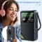 Portable FM AM SW Radio With Type C Rechargeable Battery And HD Display For Seniors Travel 4