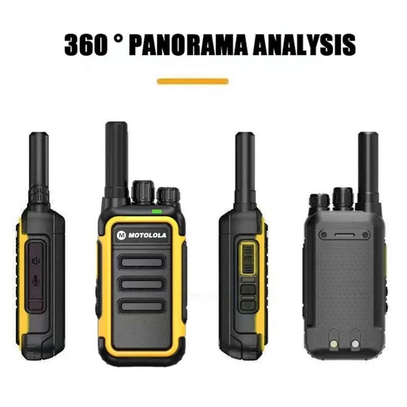 Long Range Walkie Talkie Set Portable UHF Two Way Radio For Outdoor And Work Use 4