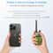 UV Mini Bluetooth Walkie Talkie Dual Band Ham Radio With Type C Charging For Hiking Outdoor Use 3
