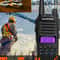 Baofeng UV Long Range Walkie Talkie Dual Band Ham Radio VHF UHF Communicator 1