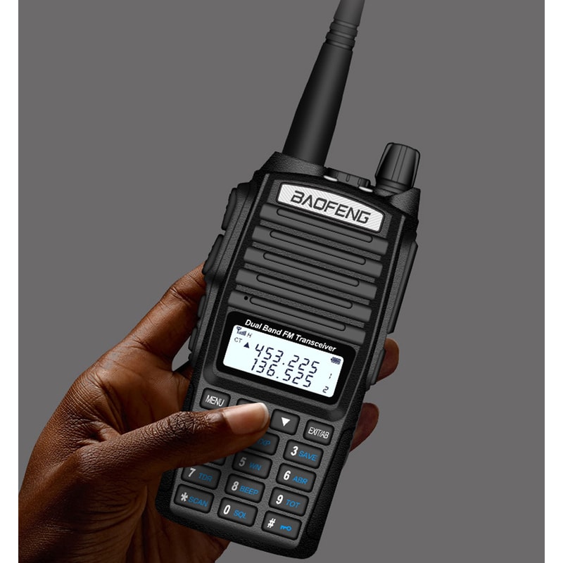 Baofeng UV Long Range Walkie Talkie Dual Band Ham Radio VHF UHF Communicator 2