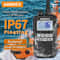 Waterproof Floating Marine Radio Walkie Talkie With NOAA Alerts And LongRange VHF Communication 1