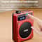 Portable Bluetooth FM Radio Speaker With HD Display USB TF Voice Amplifier 4