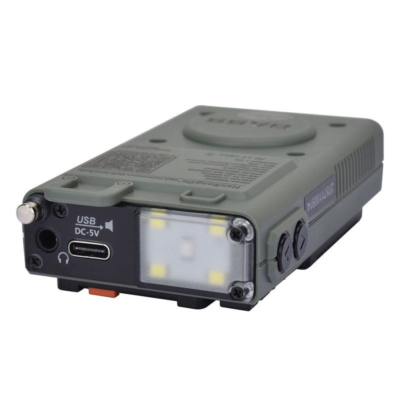 Portable FM Radio MP3 Player Speaker With HiFi Sound Digital Display 4