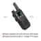 Mini Walkie Talkie Set Rechargeable Portable Two Way Radio For Outdoor Communication 2