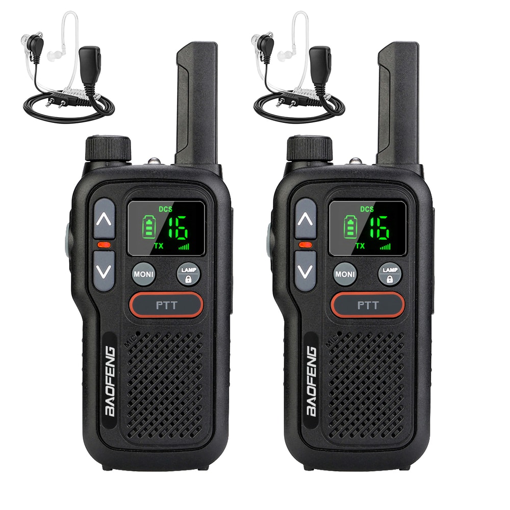 Mini Walkie Talkie Set Rechargeable Portable Two Way Radio For Outdoor Communication 7