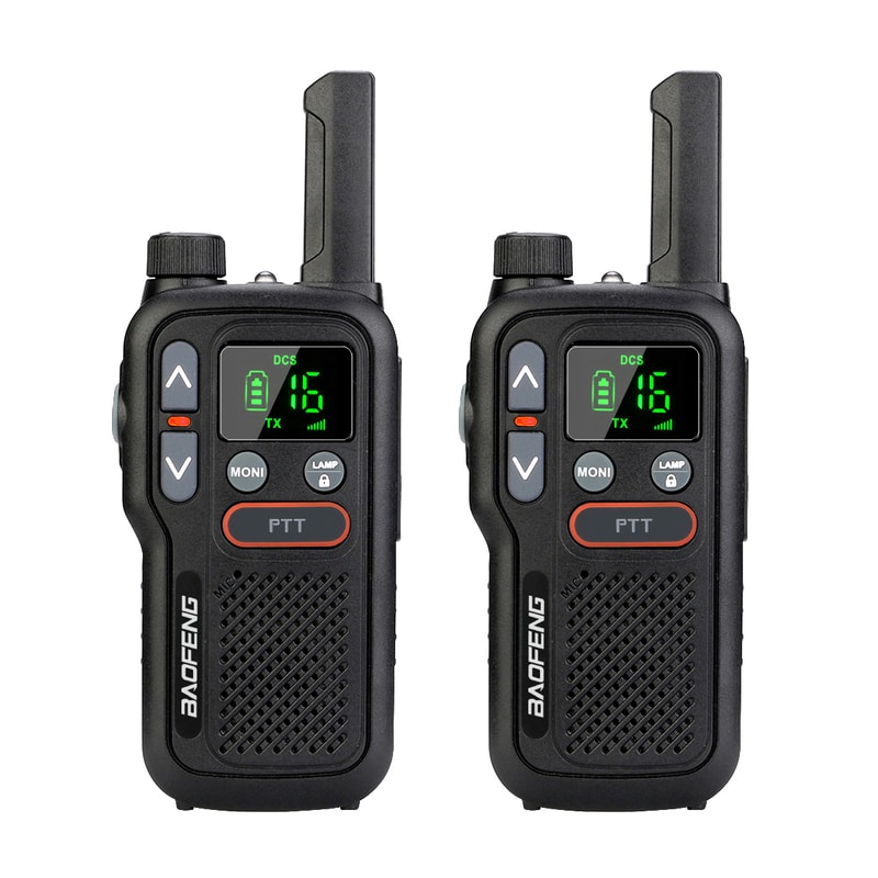 Mini Walkie Talkie Set Rechargeable Portable Two Way Radio For Outdoor Communication 6