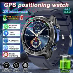 gps smartwatch with offline maps storage waterproof sports watch