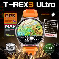 ultra gps sports smartwatch with offline maps & fitness tracking