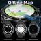 Men Outdoor GPS Smartwatch With Offline Maps Compass Altimeter Bluetooth Calling 2
