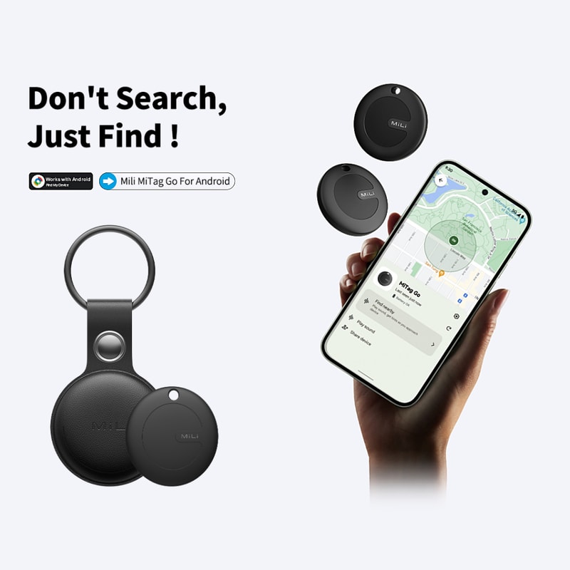 Smart Bluetooth Tracker For Android Google Find Hub Anti Lost Key Finder GPS Locator 4