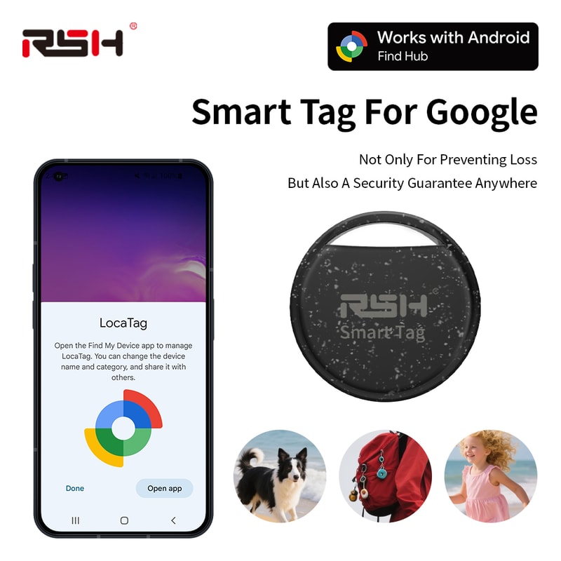 Smart Bluetooth Tracker Tag For Wallet Keys Luggage Android Find Device 4