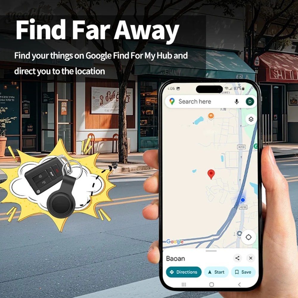 SmartTag Pro Android Bluetooth Tracker Long Range Anti Lost Device 1