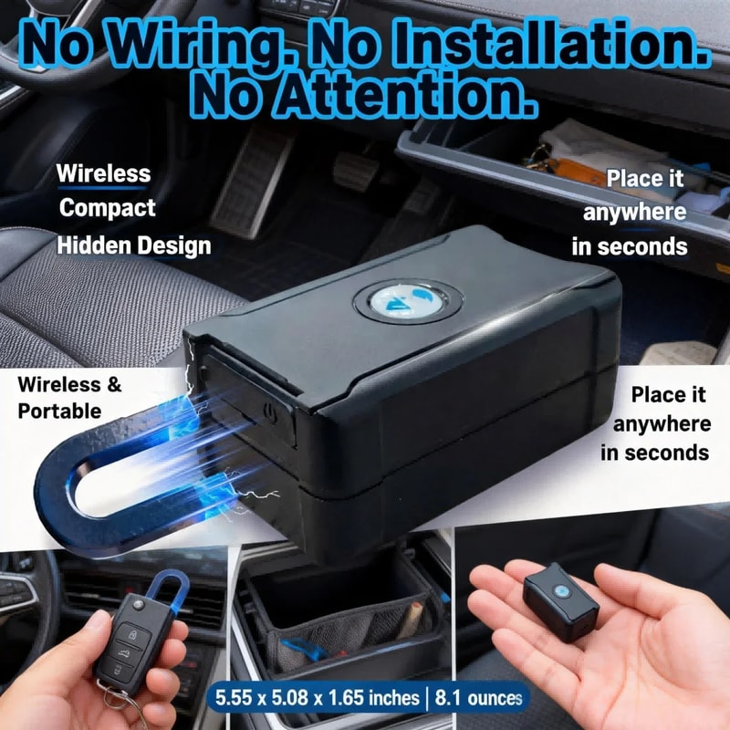 RealTime GPS Tracker For Car AntiTheft Device With GeoFence Alerts Global Vehicle Tracking 3