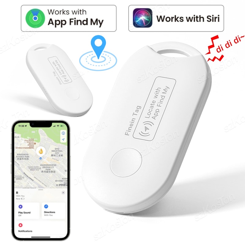 Mini GPS Tracker For Apple Find My Key Finder AntiLost Smart Tag For Wallet Keys Pets 0