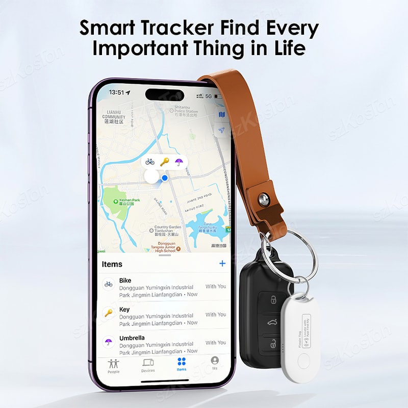 Mini GPS Tracker For Apple Find My Key Finder AntiLost Smart Tag For Wallet Keys Pets 2
