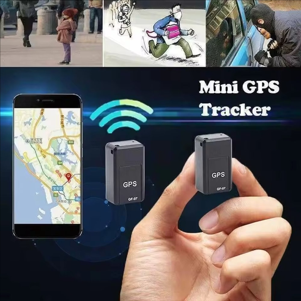 RealTime GPS Car Tracker With Magnetic Mount AntiTheft Mini Locator Device 0