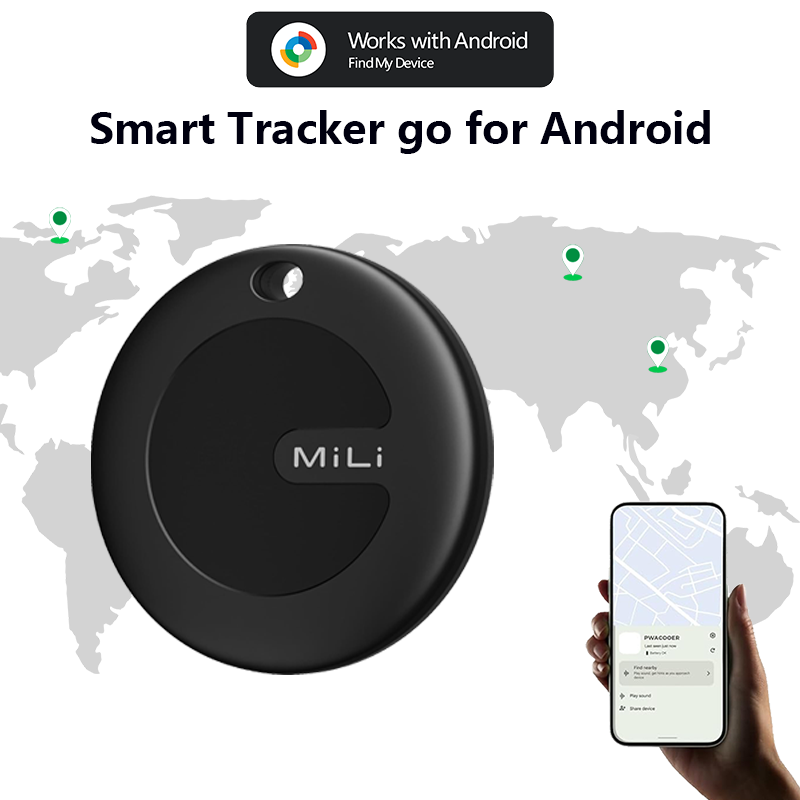 Smart Bluetooth GPS Tracker For Android Find My Device Key Pet Finder Anti Lost Locator 4