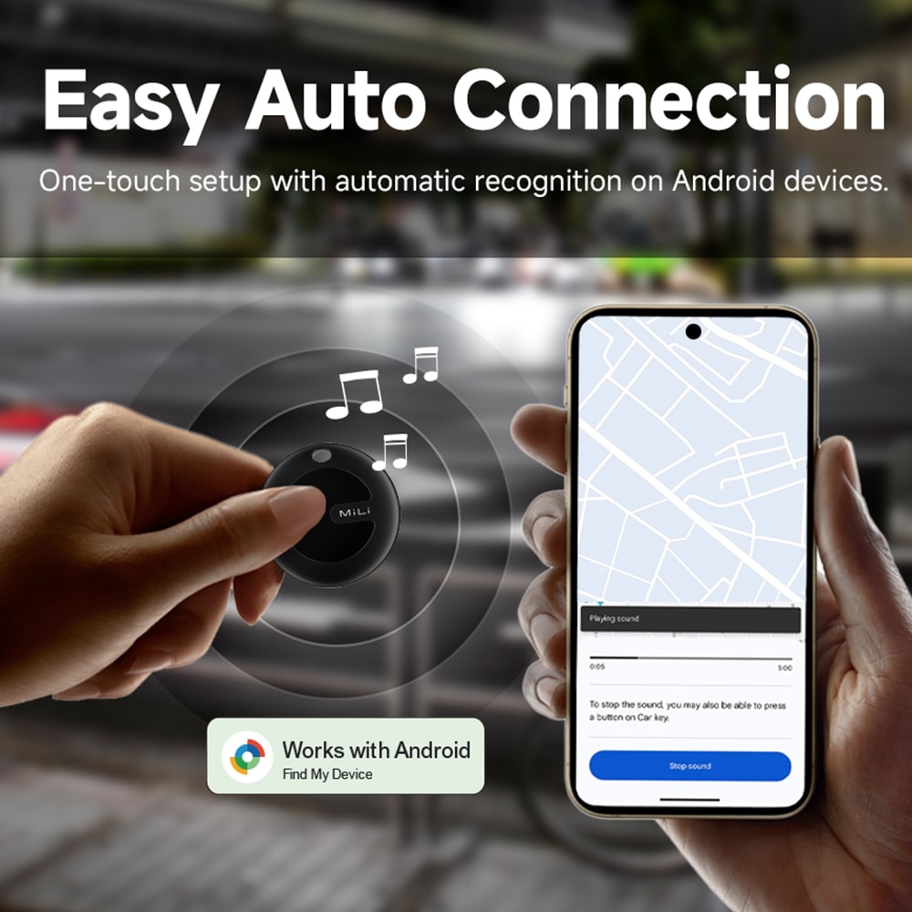 Smart Bluetooth GPS Tracker For Android Find My Device Key Pet Finder Anti Lost Locator 1