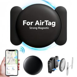 magnetic airtag case car tracker holder anti lost gps mount
