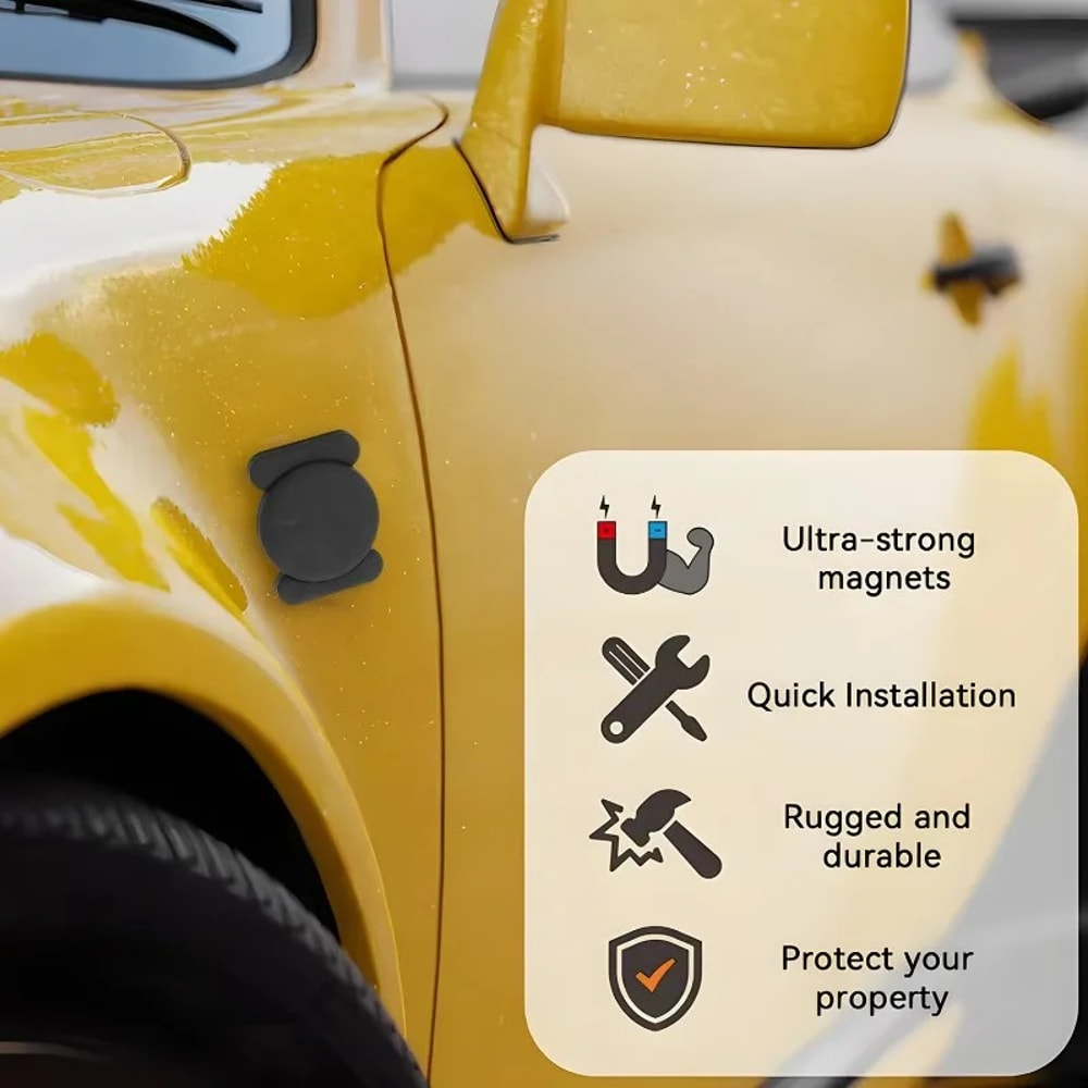 Magnetic AirTag Case Car Tracker Holder Anti Lost GPS Mount 5