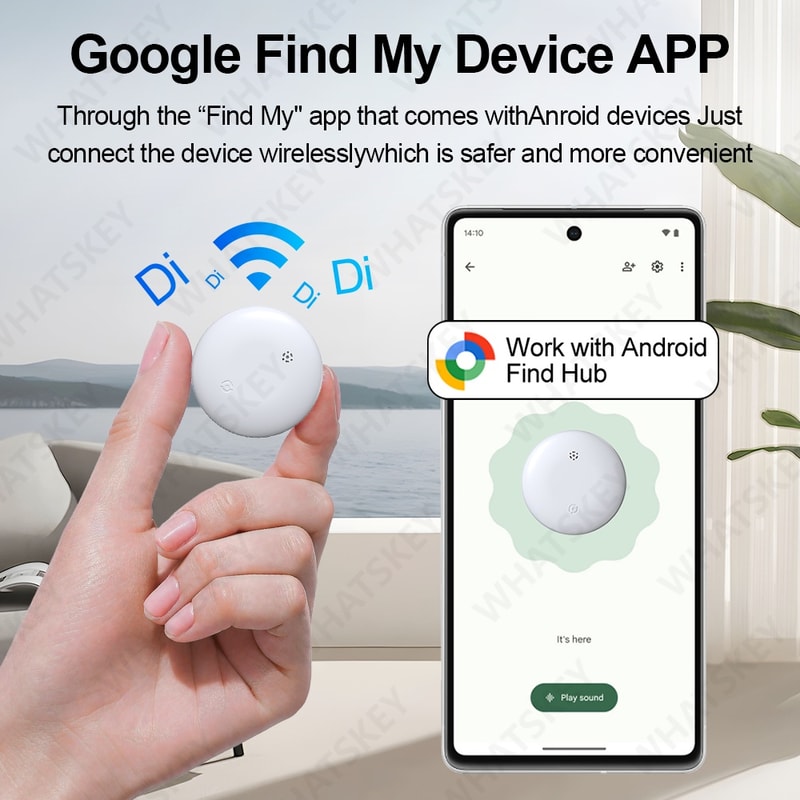 Smart Bluetooth GPS Tracker For Keys Bike And Pets Find My Device Locator 1