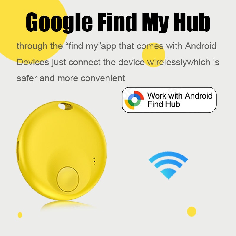 Smart AntiLoss GPS Tracker Tag For Android Samsung Find My Device Key Finder 2