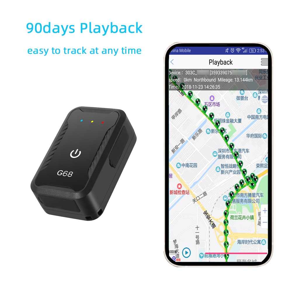 Mini GPS Tracker For Cars Magnetic Real Time Vehicle Tracking Device 2