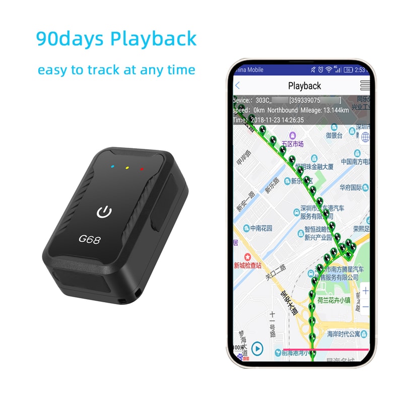 Mini GPS Tracker For Cars Magnetic Real Time Vehicle Tracking Device 2