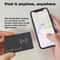 Ultra Slim Smart Wallet Tracker Card Wireless Charging GPS Finder for Apple Find My