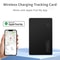 Wireless Charging Bluetooth Tracker Card For Wallet Apple Find My Slim GPS Locator 0