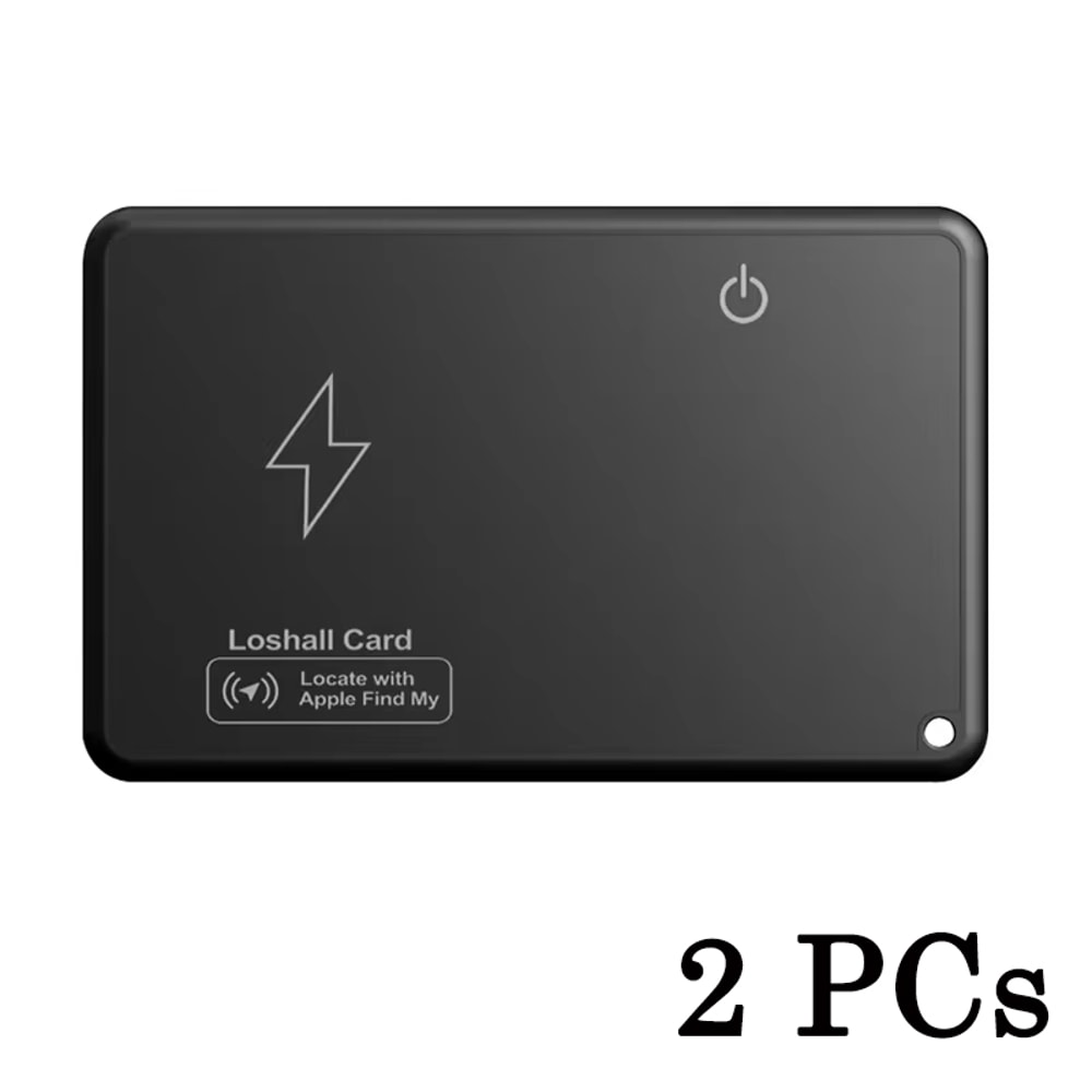 Wireless Charging Bluetooth Tracker Card For Wallet Apple Find My Slim GPS Locator 7