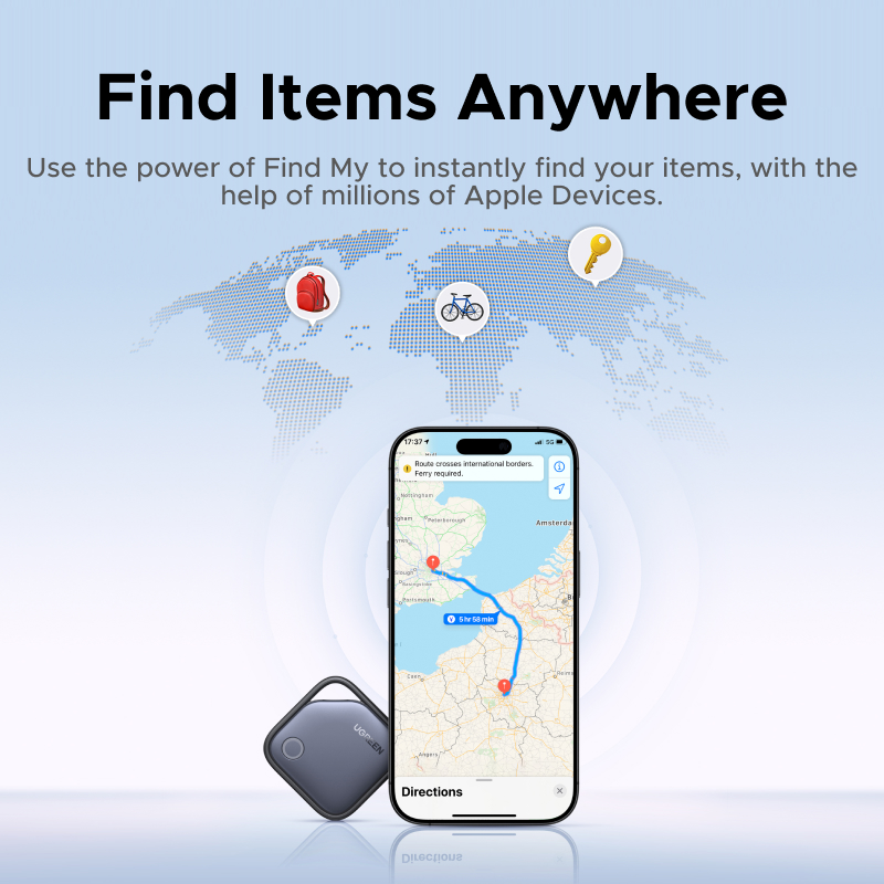 Smart Bluetooth Tracker For IPhone Apple Find My Key Finder Locator Tag 1