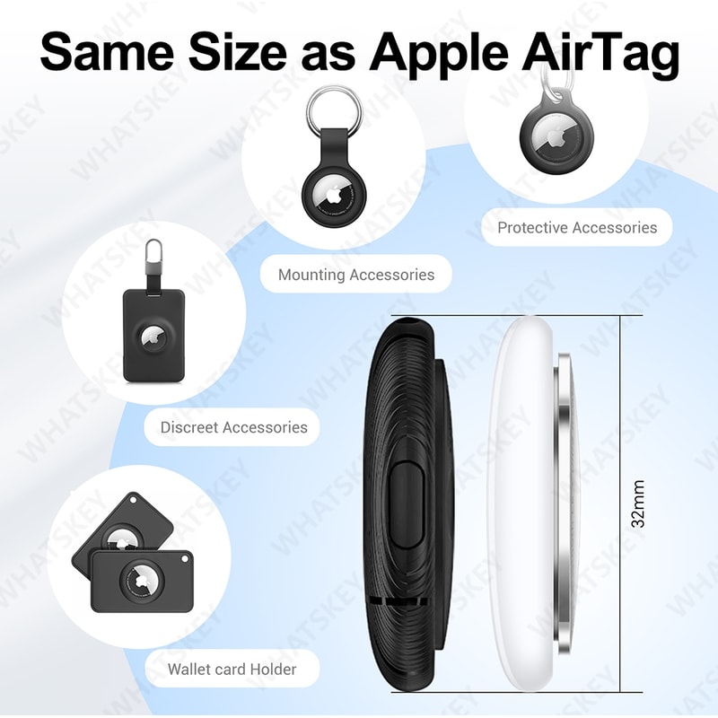 Smart GPS Tracker Tag For Android IOS Find My Network AntiLost Locator Device 5