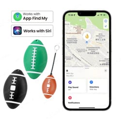 smart ios gps tracker tag for wallet keys with find my bluetooth locator