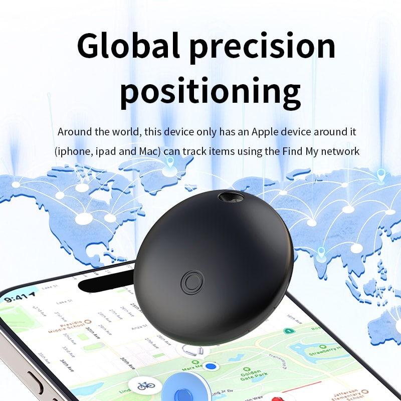 Smart AirTag Tracker For Apple Find My Wireless Bluetooth GPS Locator 4