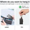 UltraSlim Bluetooth Wallet Tracker Card For Apple Find My Secure AntiLoss Smart Tag 6