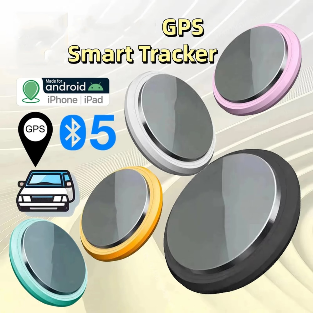 Mini Bluetooth GPS Tracker For Apple Find My Key Finder Tag For Pets Kids Bags 1