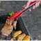 Stainless Steel Anti Slip Kitchen Tongs Heat Resistant BBQ Food Clip 0