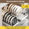 Pull Out Cabinet Organizer For Pots And Pans With Adjustable Dividers 2