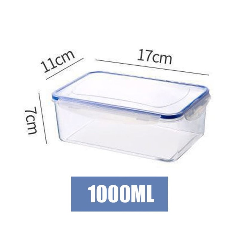 Stackable Fridge Organizer Boxes With Lid Fresh Food Storage Containers For Kitchen 6