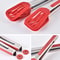 HeatResistant Silicone Kitchen Tongs Stainless Steel BBQ Grill Tongs NonStick Food Tongs 4
