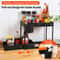Under Sink Organizer With Sliding Basket Space Saving Kitchen Cabinet Storage Rack 3