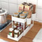 Under Sink Organizer With Sliding Basket Space Saving Kitchen Cabinet Storage Rack 5
