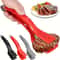 Silicone Kitchen Tongs Nonstick Spatula Set For BBQ Pancakes Eggs 0