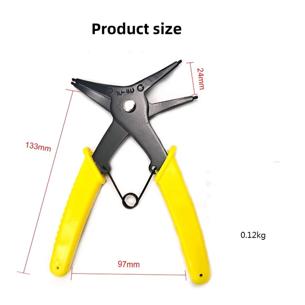 Circlip Pliers Internal External Snap Ring Tool Heavy Duty Retaining Ring Removal Tool 5