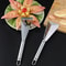 Stainless Steel Triangle Fruit Carving Knife Decorative Vegetable Cutter Tool 2
