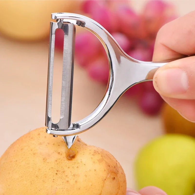 Premium Stainless Steel Vegetable Potato Peeler Multi Function Kitchen Tool 3